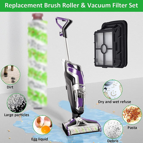 Tablenco CrossWave pet-friendly, multi-surface cleaning demo.