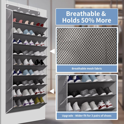 TAHAVICE versatile over-the-door rack stores wallets, glasses, hats, and more.