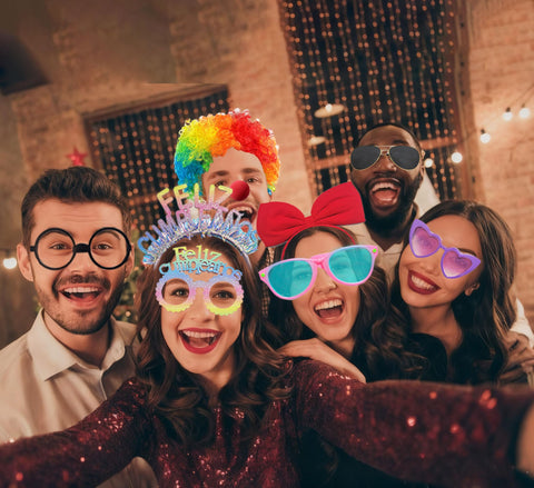 Tahonuss rock headband prop enhances playful costume looks