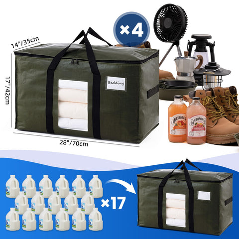 TAILI bag supports up to 130 lbs for reliable moving and storage.