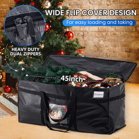 TAILI three-sided zipper opens wide for easy packing
