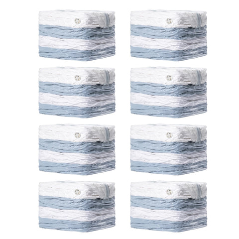 Taili 8-pack jumbo cube bags show 31x40x15 inch capacity for bulky bedding storage.