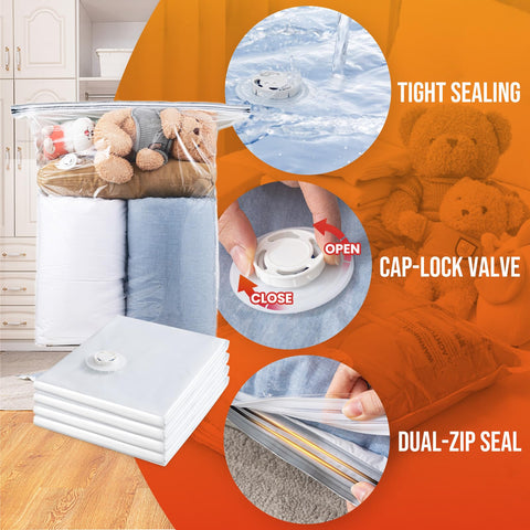 TAILI bag with clothes neatly packed inside for storage or travel.