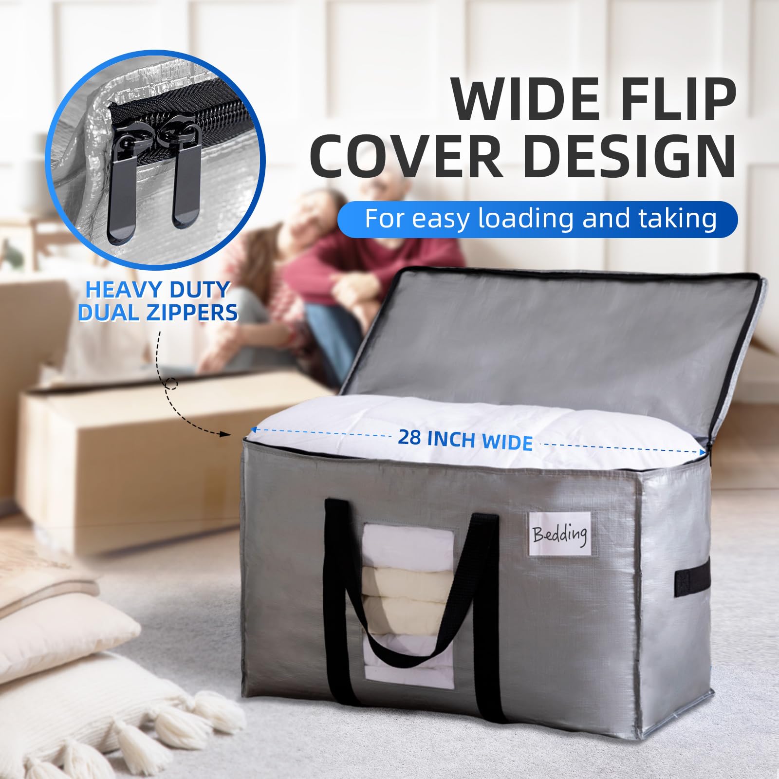 TAILI bag with side straps for reinforced durability