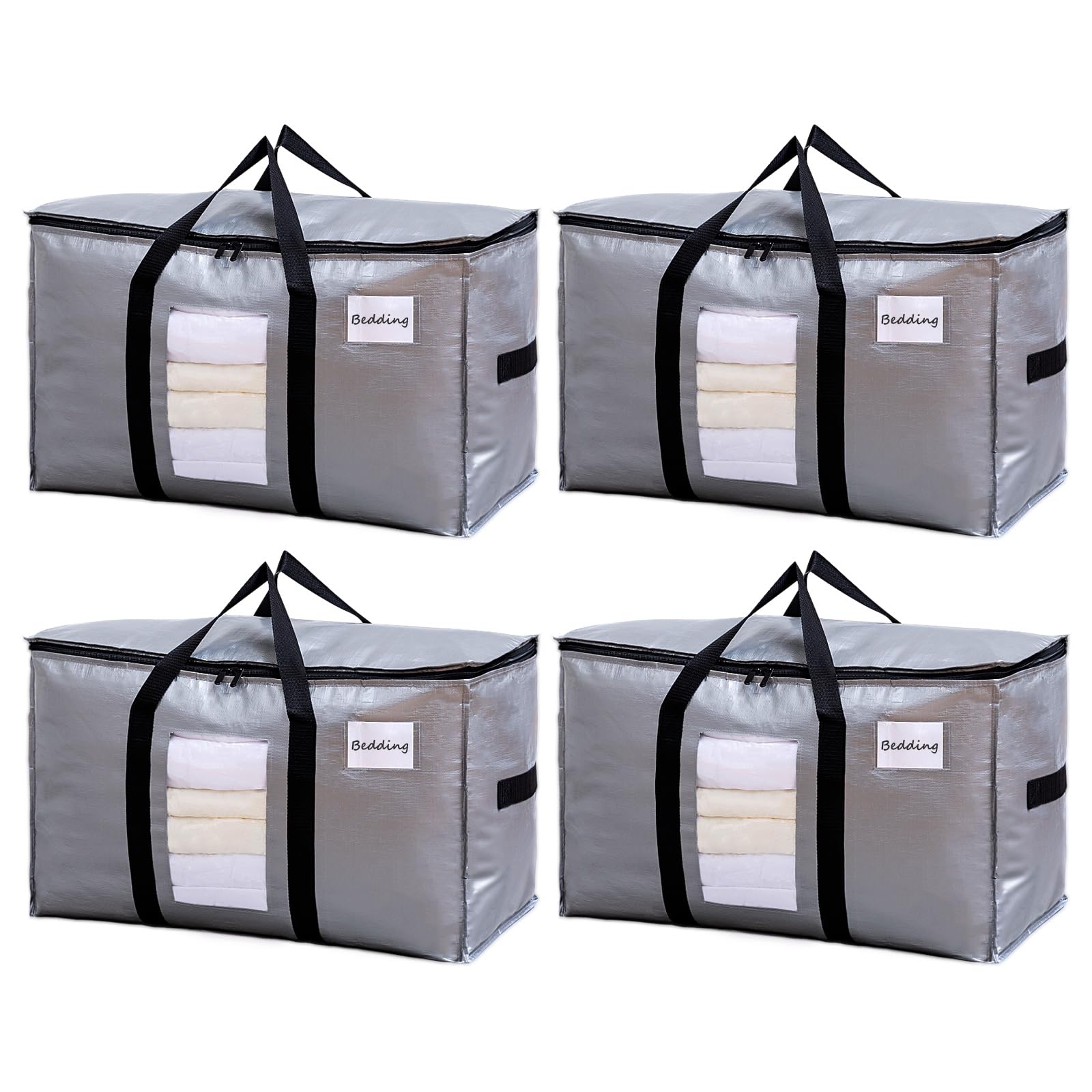 TAILI moving bag with visible window showing contents clearly