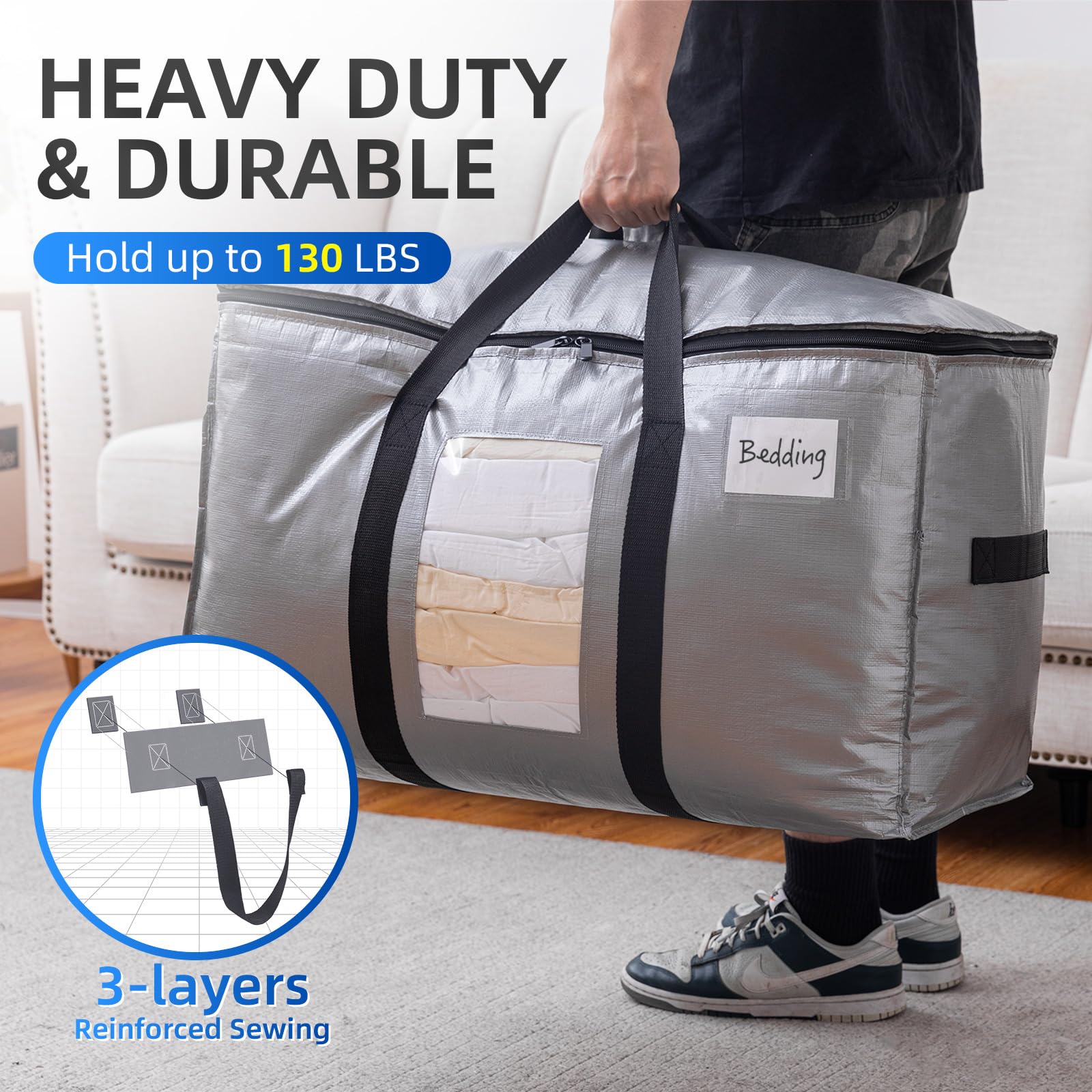TAILI bag made of water-resistant material protecting items