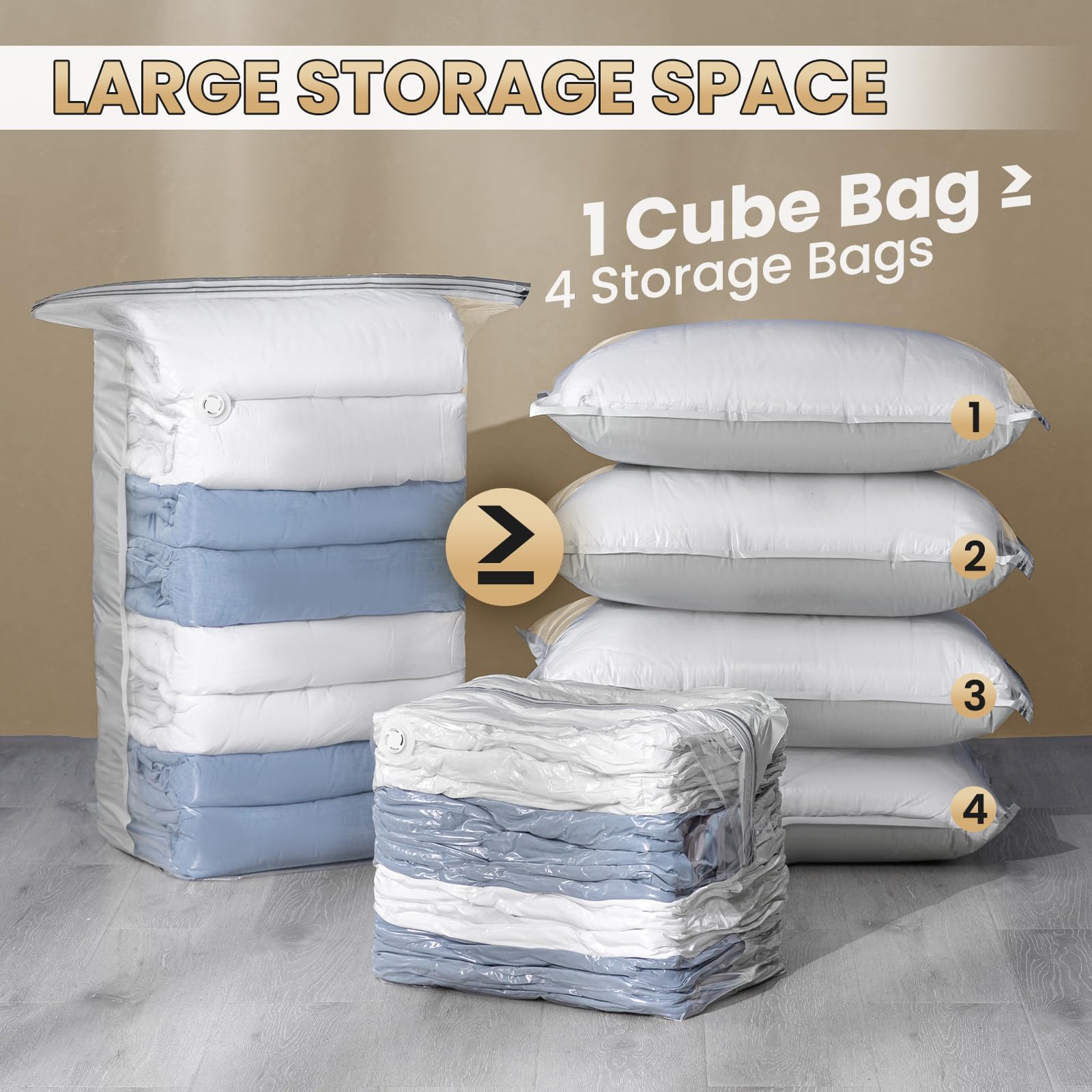 Taili medium size bags 19-7-27-6-11-8 for clothing travel packing