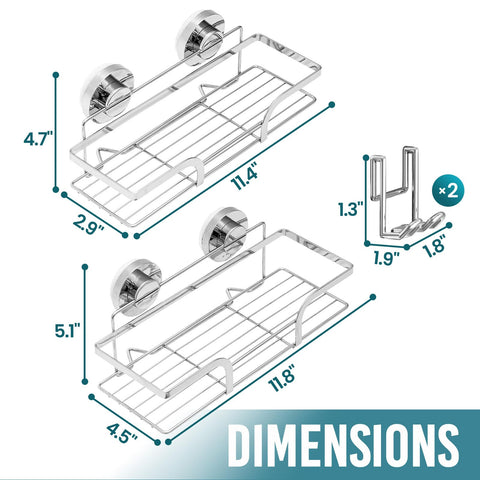 TAILI razor hooks keep razors and brushes off the wet shelf.