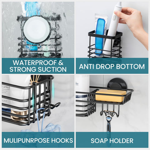 TAILI rustproof stainless design resists corrosion in wet bathrooms.
