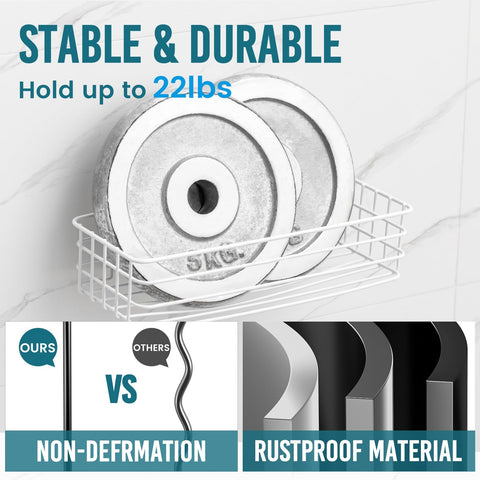 TAILI hooks securely hold razors and loofahs.
