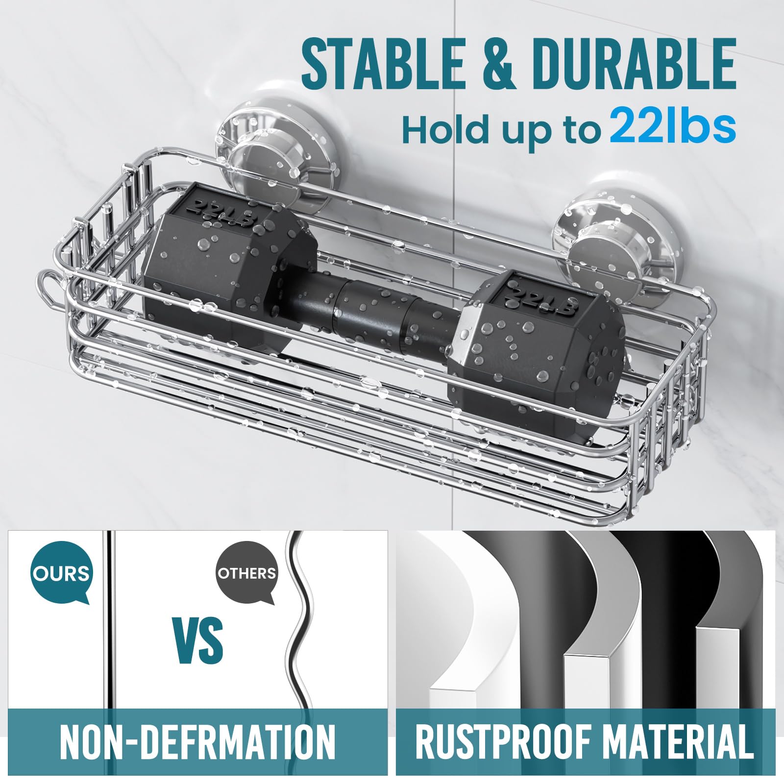 TAILI removable design allows height adjustment without marks