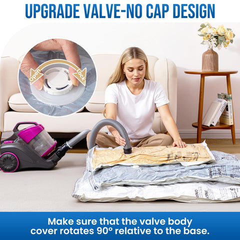 Taili vacuum bags for clothes save closet space