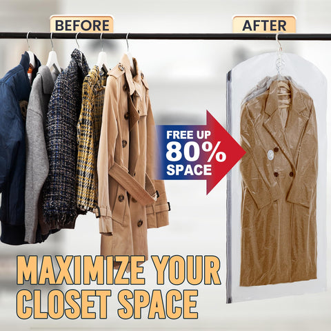 TAILI vacuum bags arc-design exterior keeps wardrobe tidy during travel