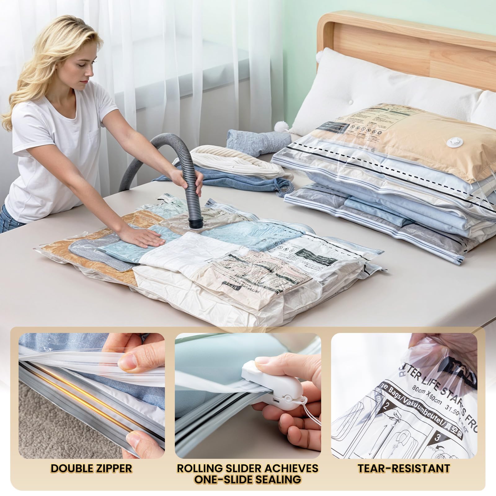 TAILI under-bed ready storage for bulky items