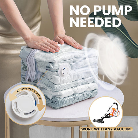 TAILI 2 in 1 air valve on bag enabling quick venting and sealing
