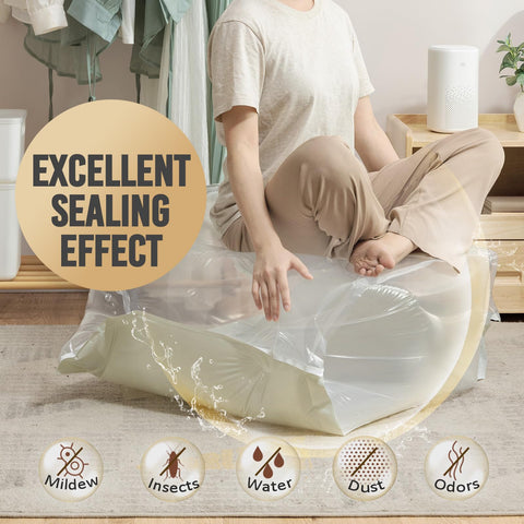 TAILI easy-seal design ideal for dorms or moving storage situations.