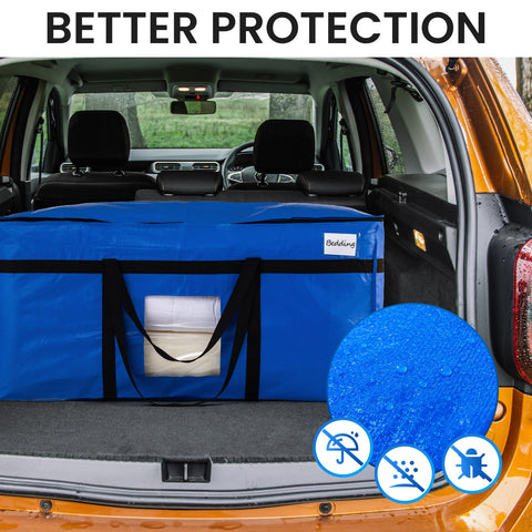 TAILI XXL blue storage bag 150+ pounds load capacity for bulky items.