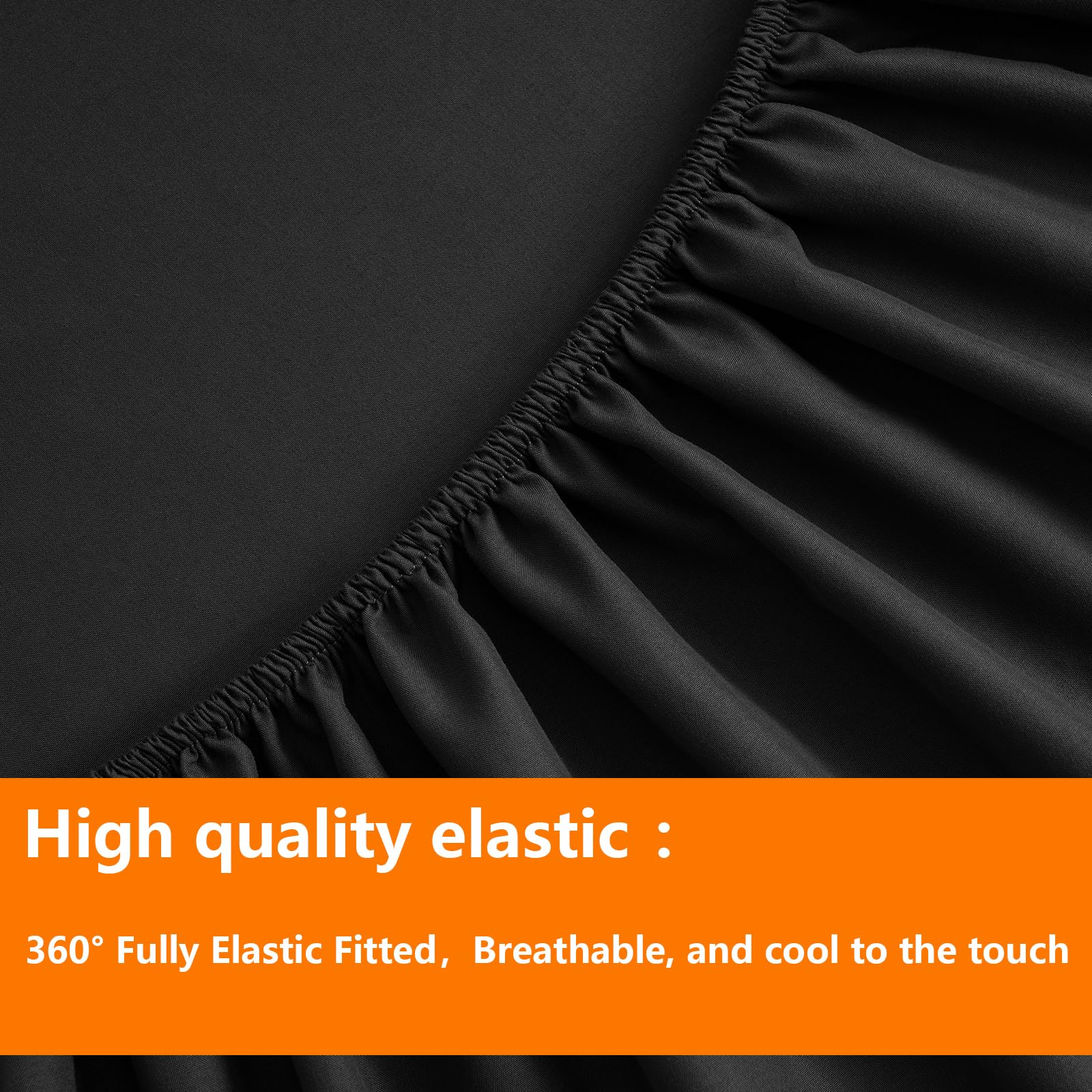TAIMIT fitted sheet 60x80+14 fits queen mattress securely