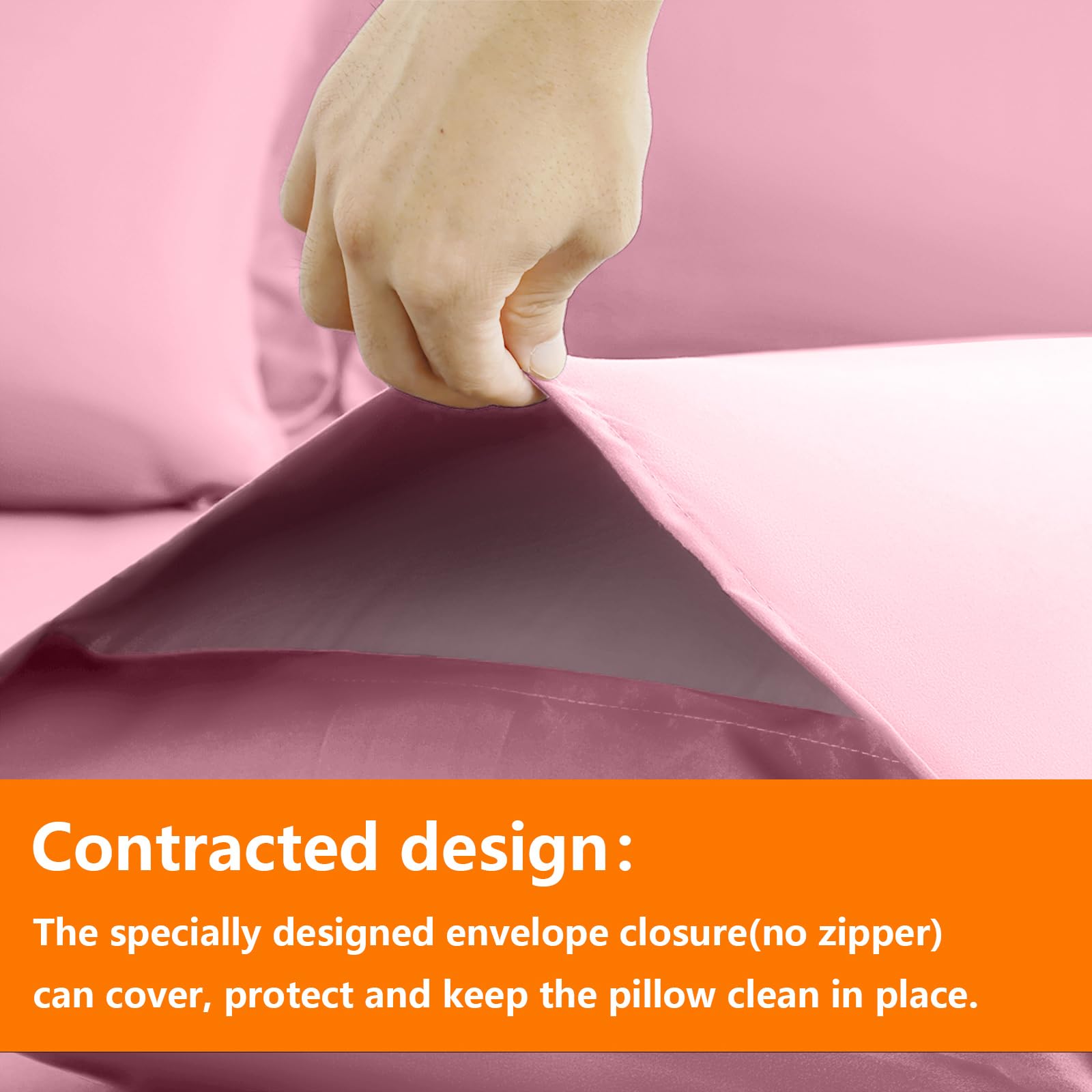 TAIMIT flat sheet 66x96 laid flat on bed for easy fitting