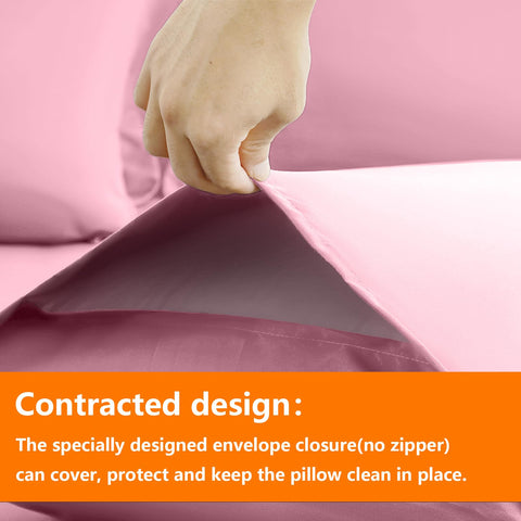 TAIMIT flat sheet 66x96 laid flat on bed for easy fitting