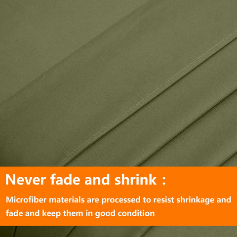 TAIMIT olive green twin reversible comforter two-tone look.