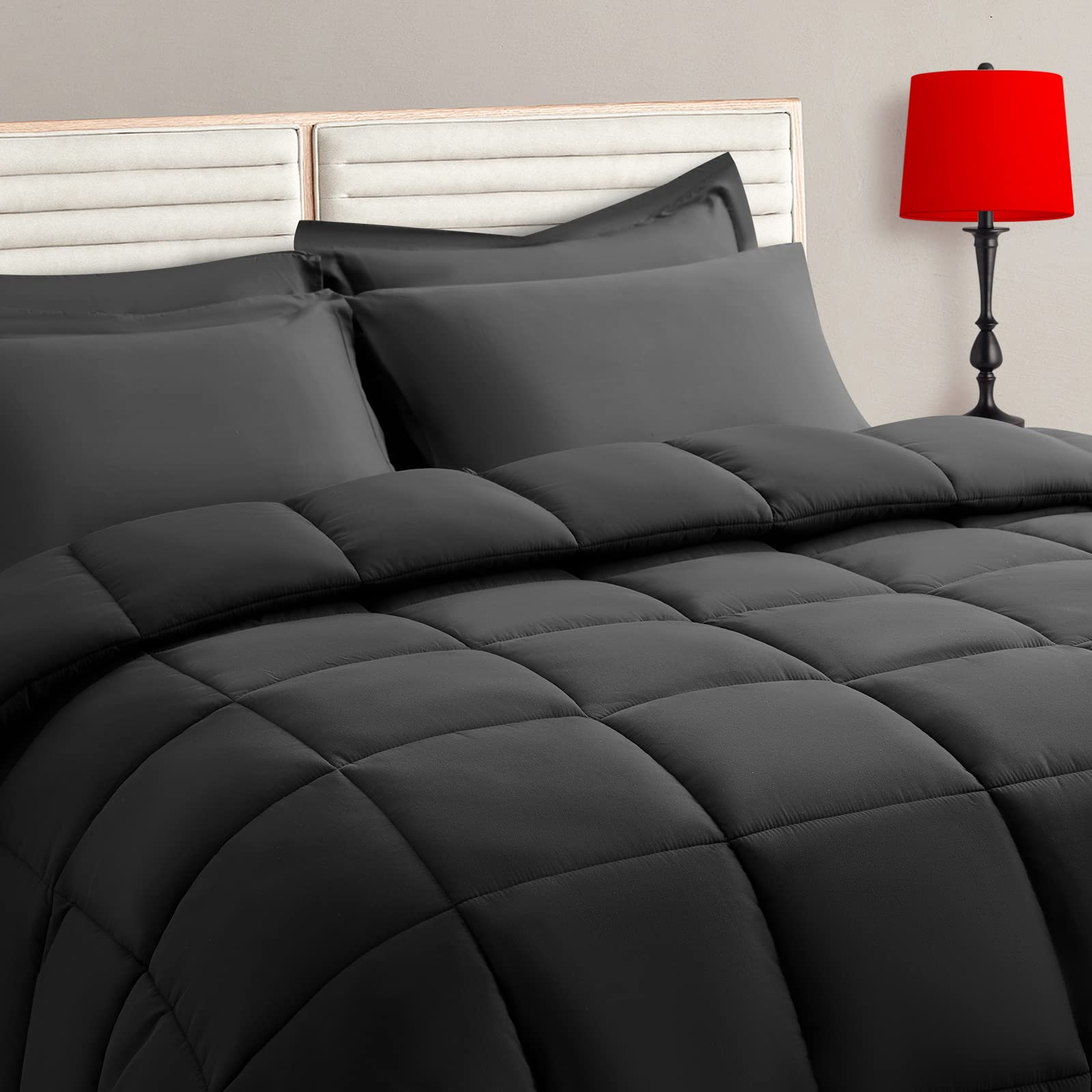 TAIMIT queen size comforter set packaging ready for setup