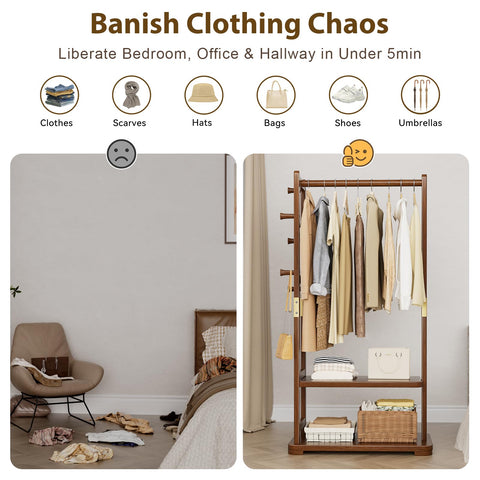 Rounded oval hooks protect fabrics while hanging garments
