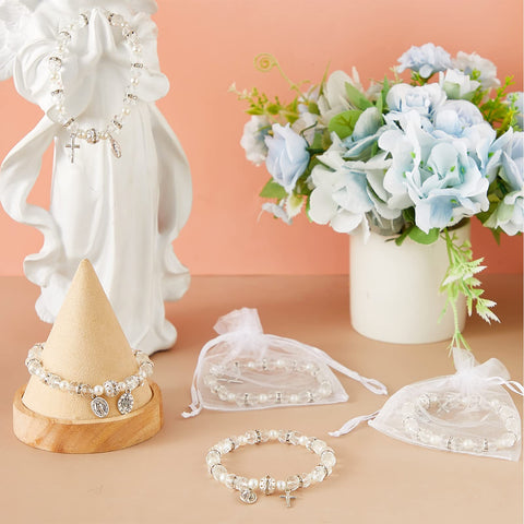 Taiyin bulk rosary bracelets set of 30 for versatile gifting