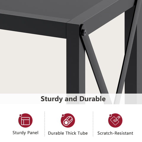 Tajsoon console table adjustable feet stabilize on uneven floors
