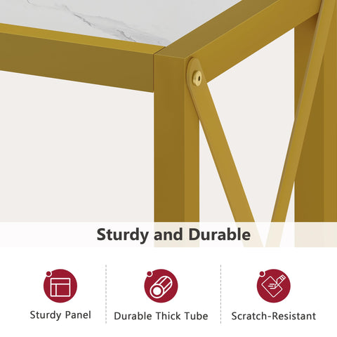 Tajsoon table adjustable feet protect floors and prevent wobble on uneven surfaces.