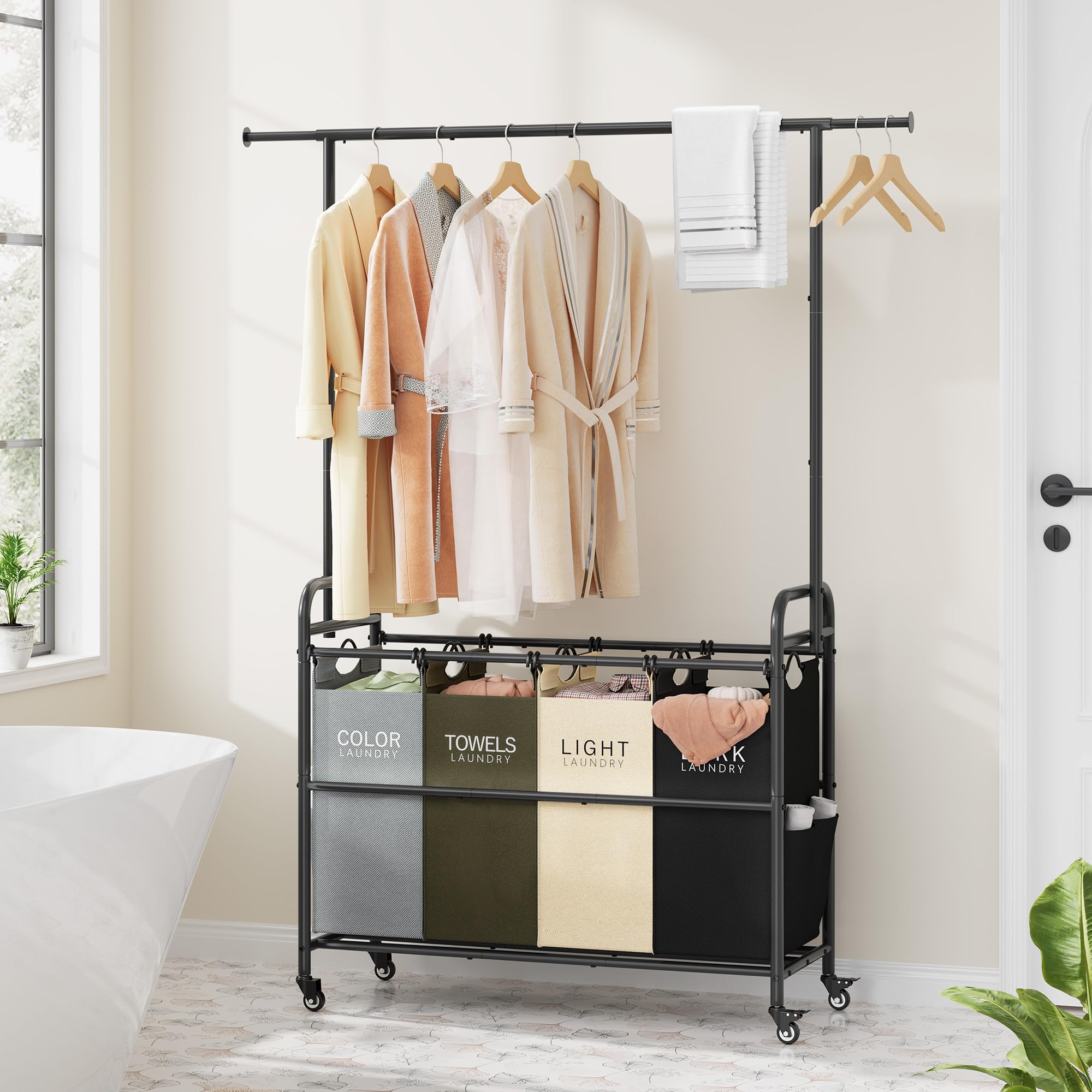 Tajsoon cart available in four colors to match décor.