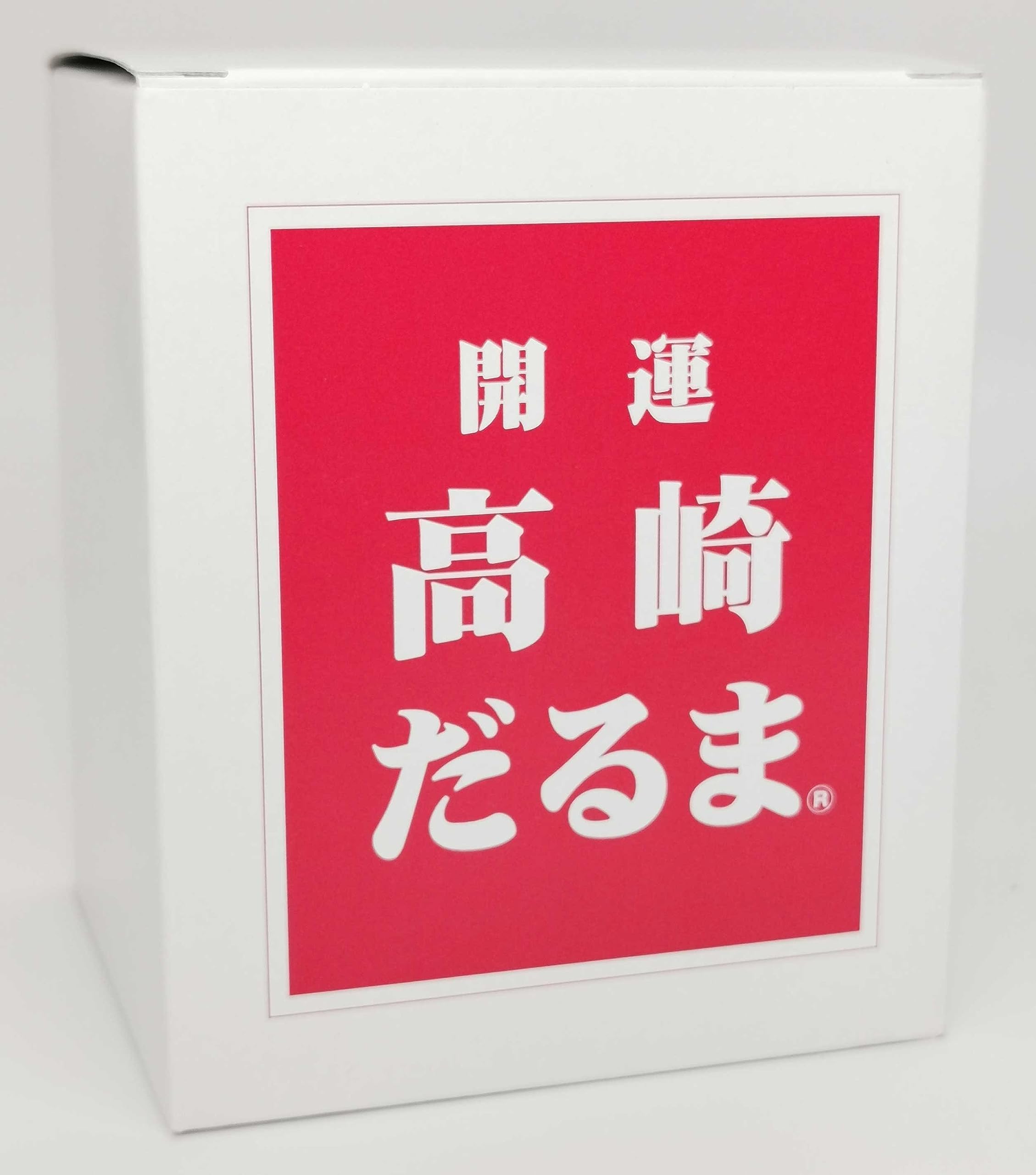 Takasaki Daruma red size 4.7 x 3.6 x 3.9 inches displayed