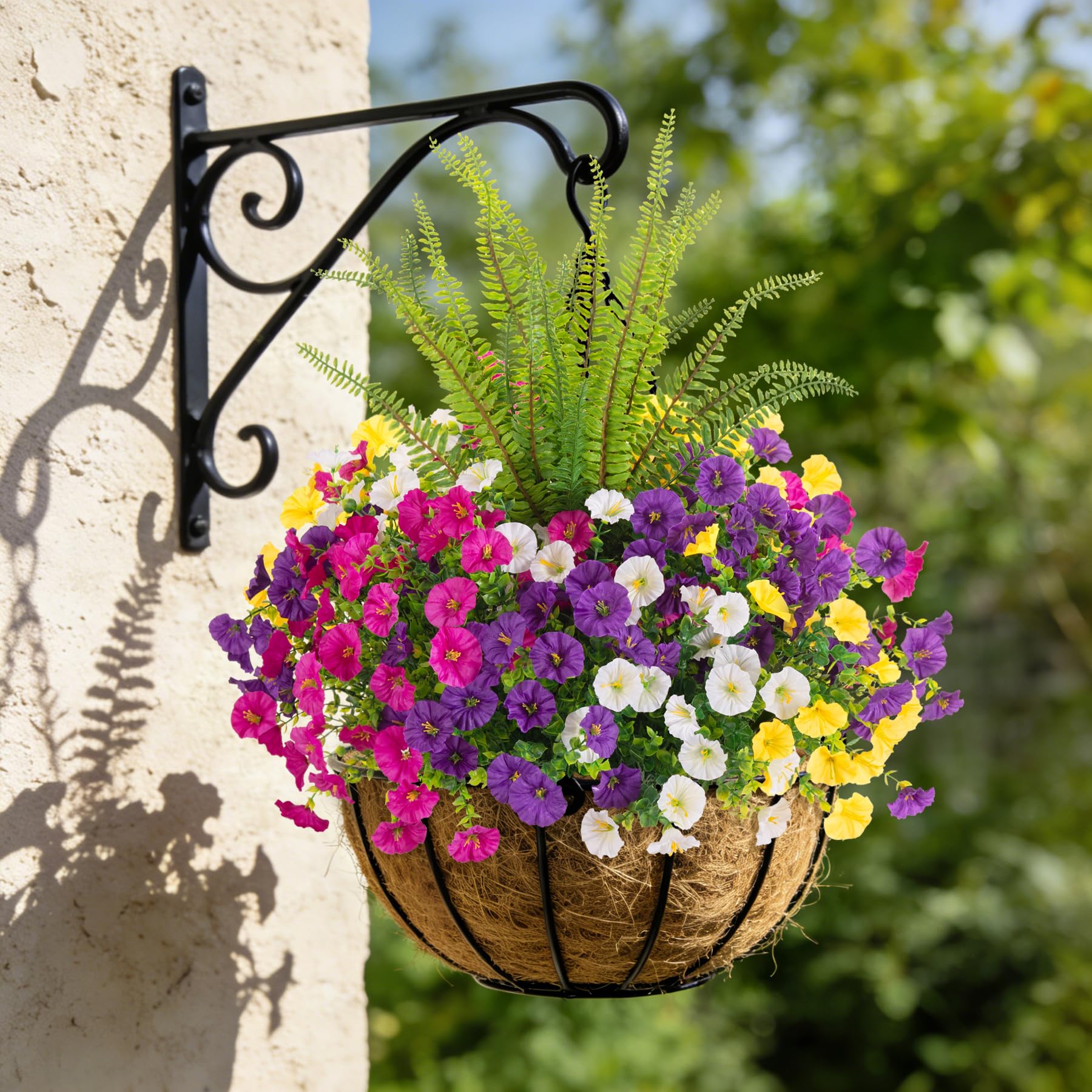 TakeArt garden urn display creates a welcoming outdoor focal point.