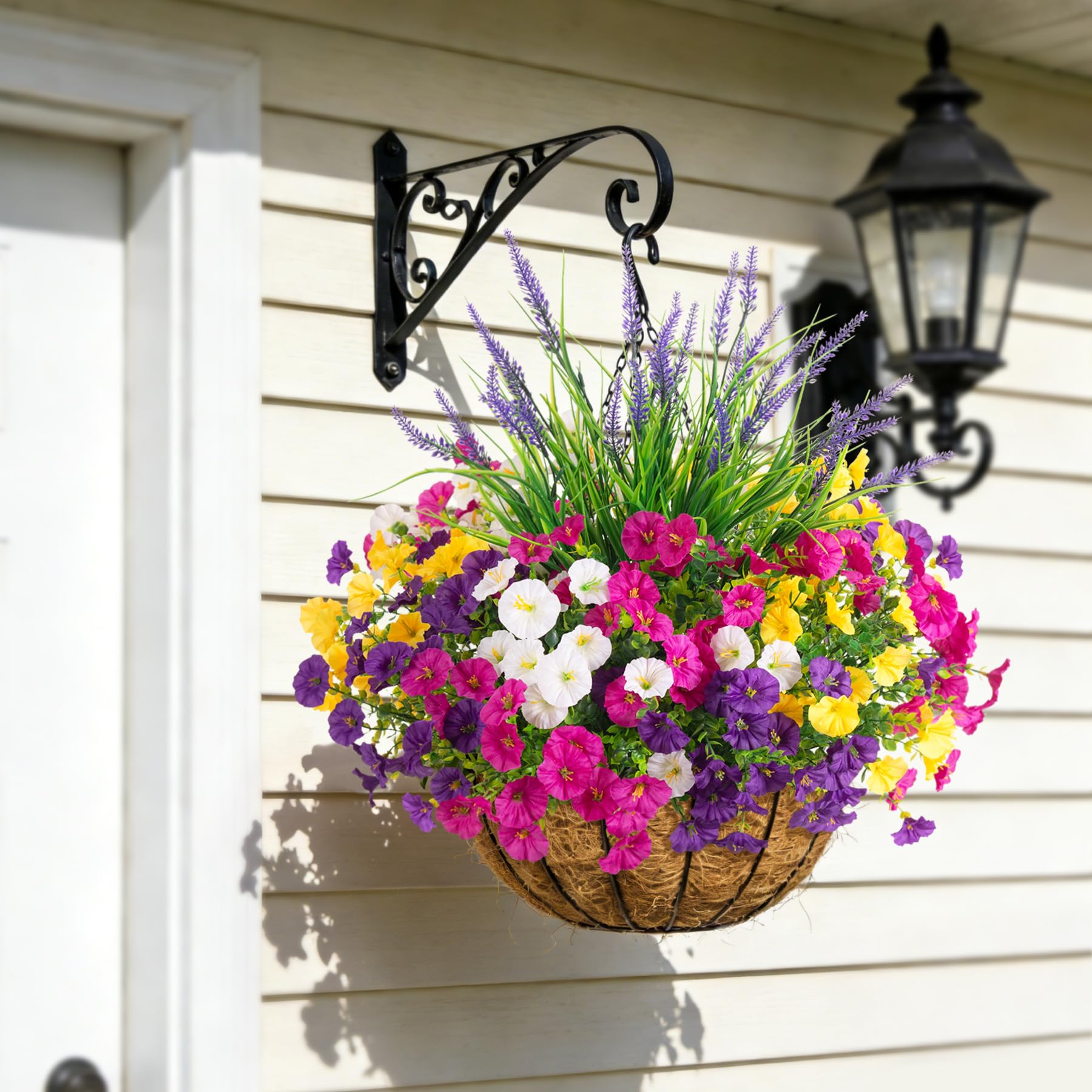 TakeArt UV-resistant blooms resist fading for porch or yard