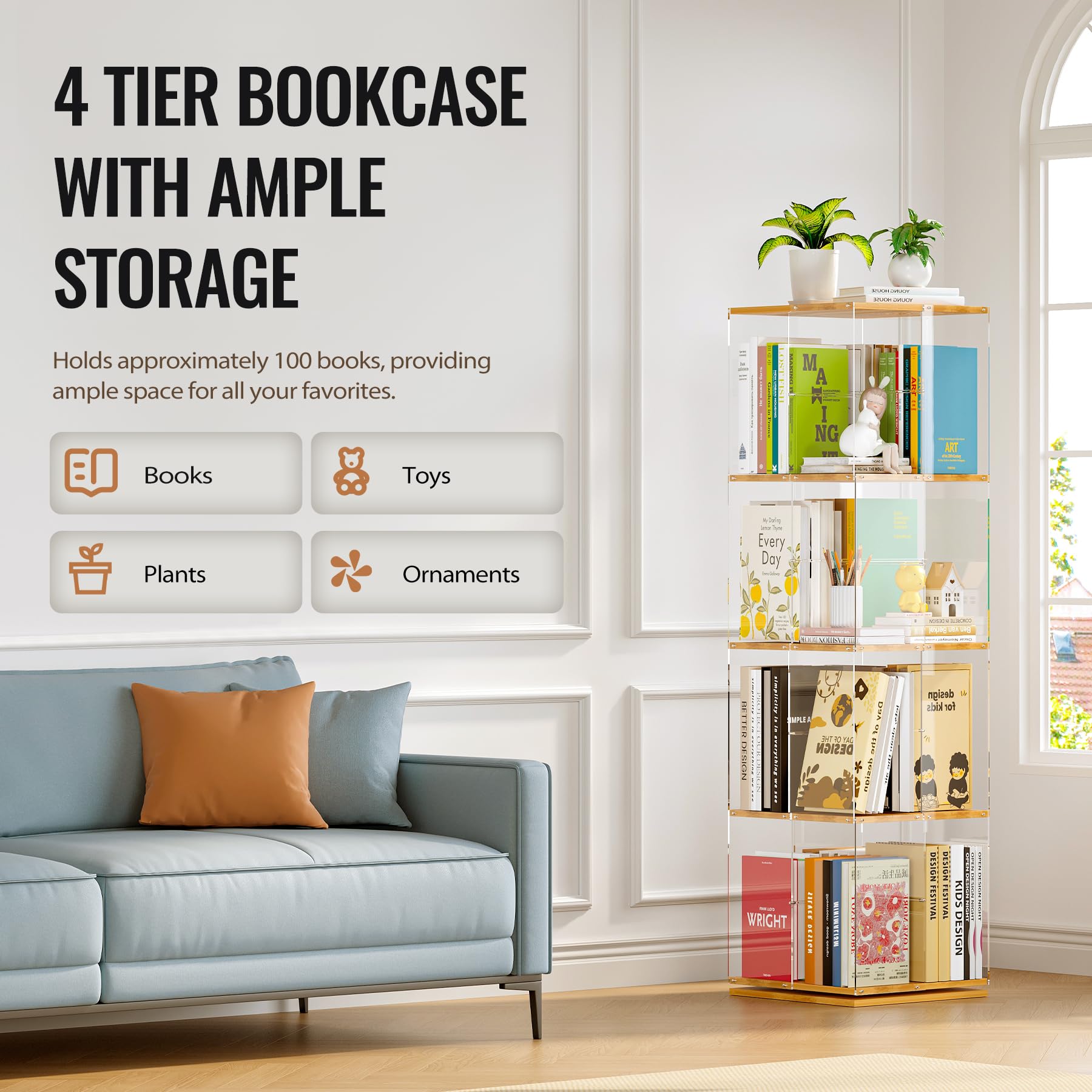 TAKEKIT kid-friendly design enables safe reach and interactive reading in playrooms