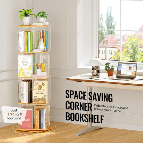 TAKEKIT space-saving corner shelf fits small rooms without crowding