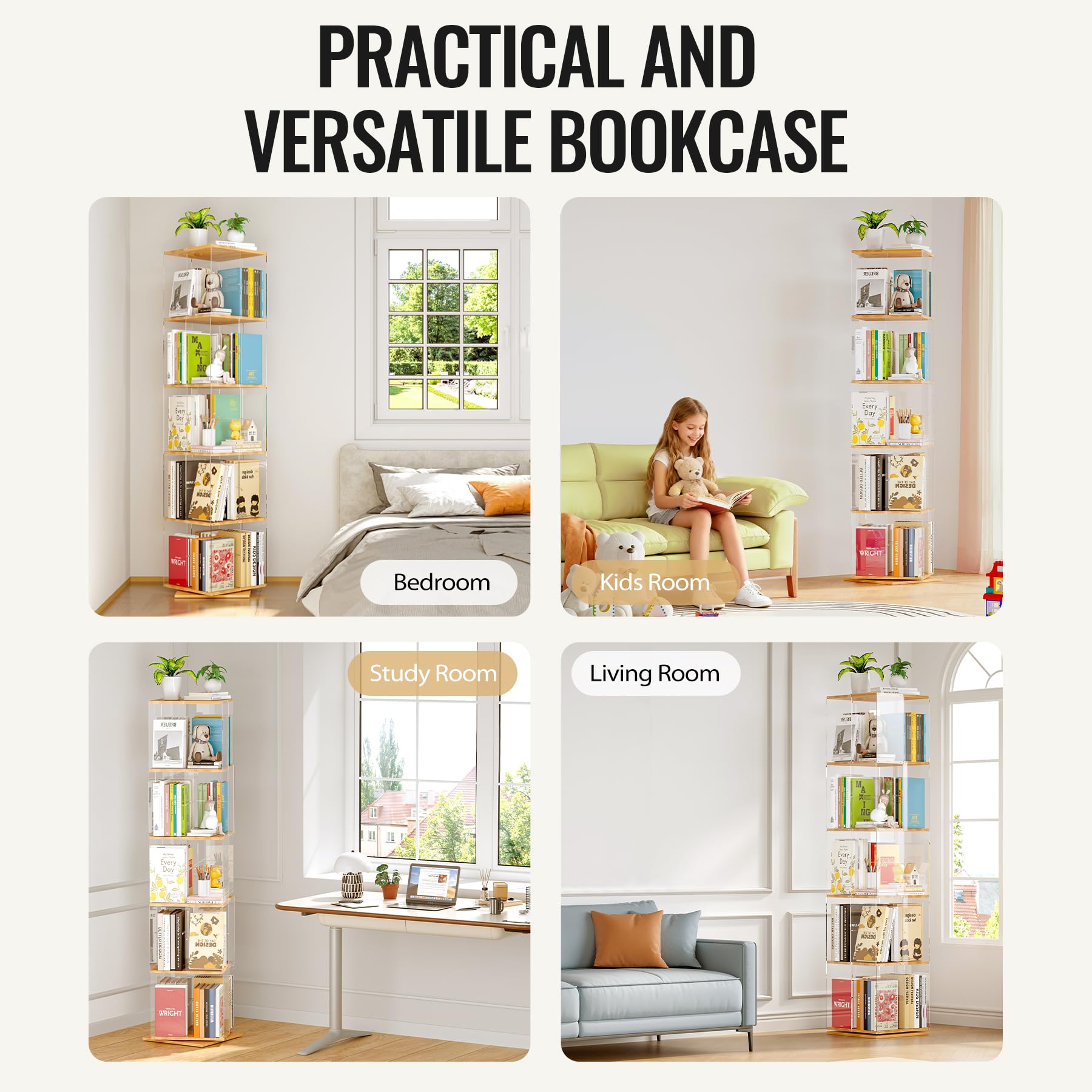TAKEKIT space-saving corner placement fits small rooms