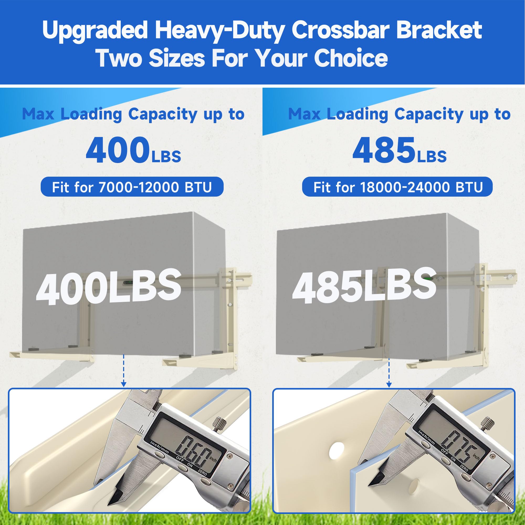 Comprehensive assembly kit simplifies mounting with preassembled parts.