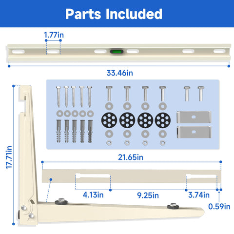 Galvanized steel construction delivers corrosion resistance for outdoor use.