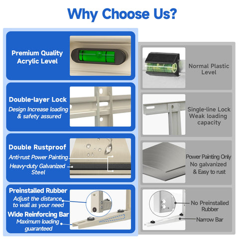 Rubber pads reduce vibration for quieter outdoor operation with Taktopeak bracket.