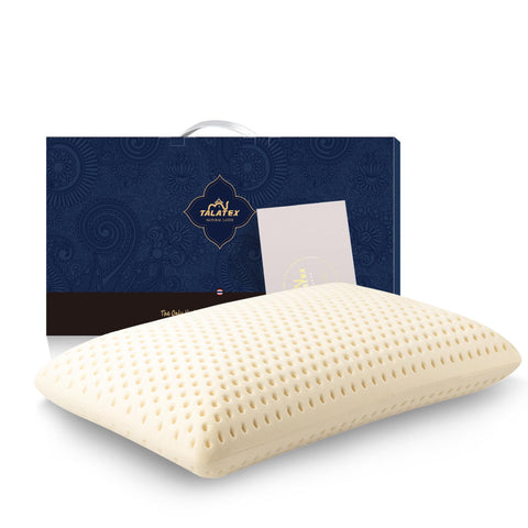 TalatexHome Talalay pillow outer view shows durable natural latex construction.