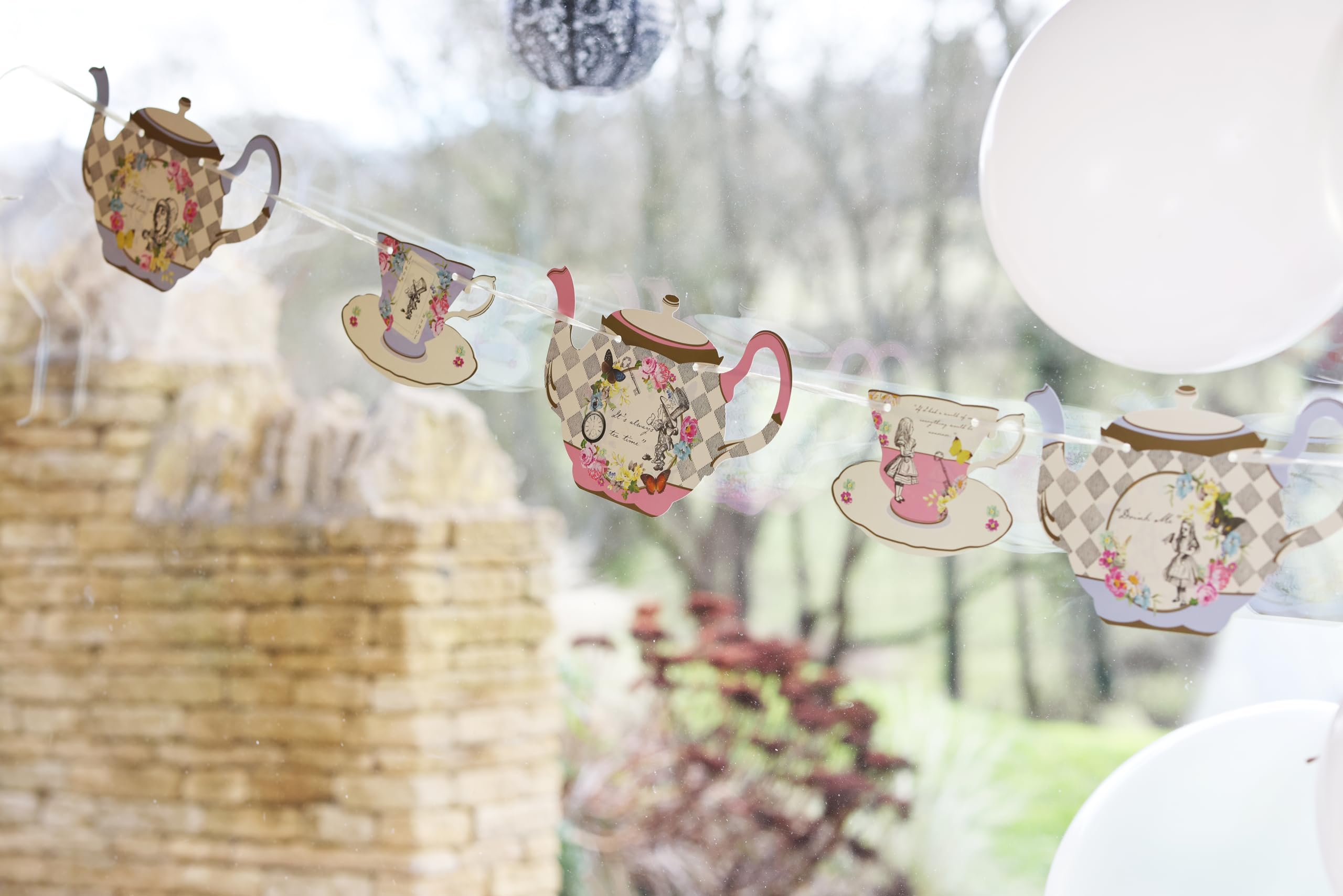 Talking Tables Alice quotes decorate pieces for nostalgic moments and conversations