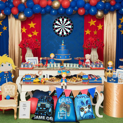 Talltalk candy bag with game theme, perfect for snack stations
