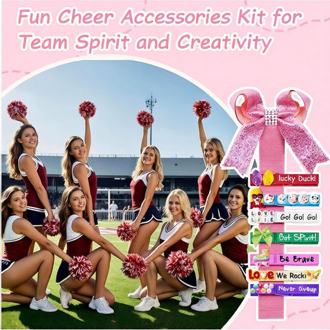 Tamkudoy Cheer Pins mini resin charms for customizable clip decorations