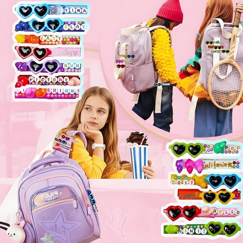 Tamkudoy Cheer Pins pens and glue help secure edges and writing messages