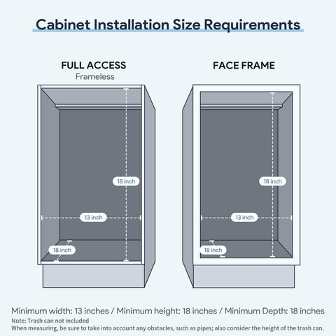 Tanamu easy-install trash can slider for fast setup.