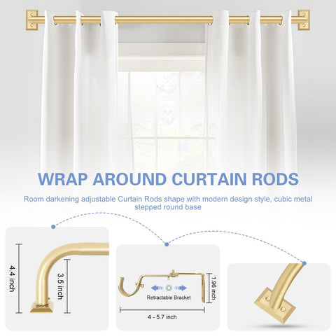 TANGWIN heavy-duty iron rod details emphasize sturdy construction and long-lasting finish