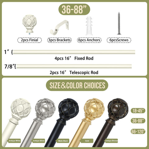 TANGWIN wall anchors and screws included for stable installation