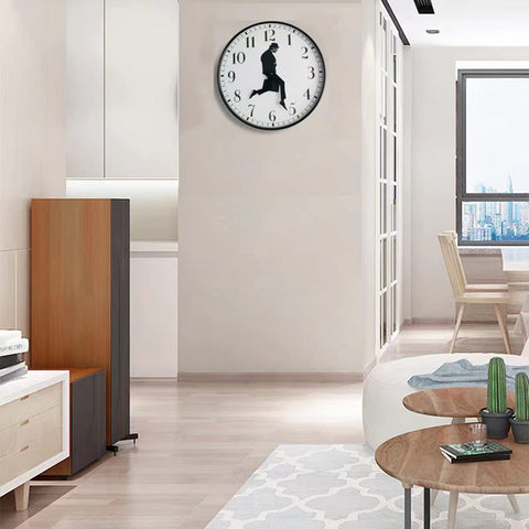 Tankrin Ministry of Silly Walks Clock Monty Python theme adds whimsy