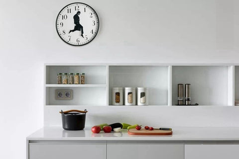 Tankrin Clock wall mounting enables easy placement